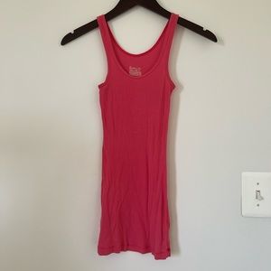 Mossimo Supply Co Long & Lean Pink Tank Top Size S